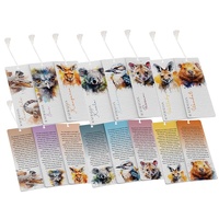 Australian Art Deco Bookmarks 8-Pack ร Assorted Elegant Designs