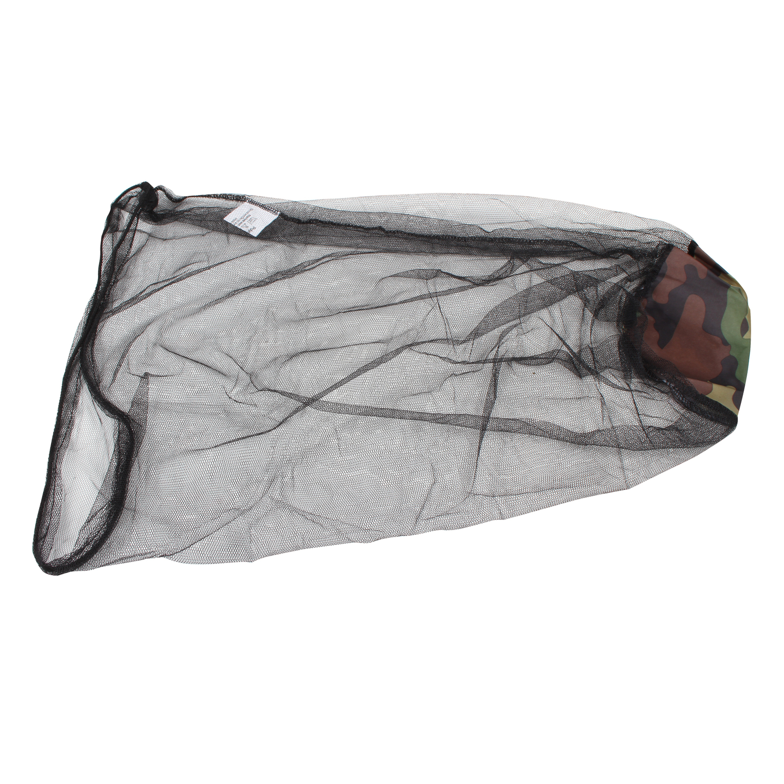 Mosquito Bug Head Net Deluxe With Drawstring Black Mesh Long