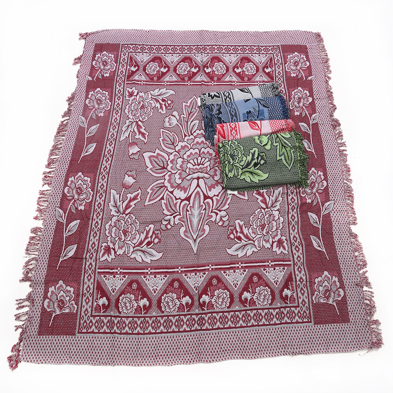 Purple Boho Throw Rug, Table Cloth, Picnic, Camping Blanket 180x200cm
