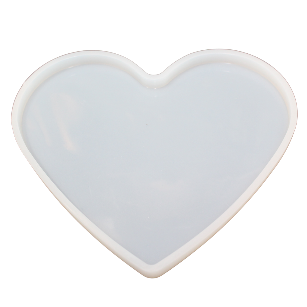 19cm Heart Silicone Mold For Epoxy Resin DIY Jewellery Necklace Pendant Art