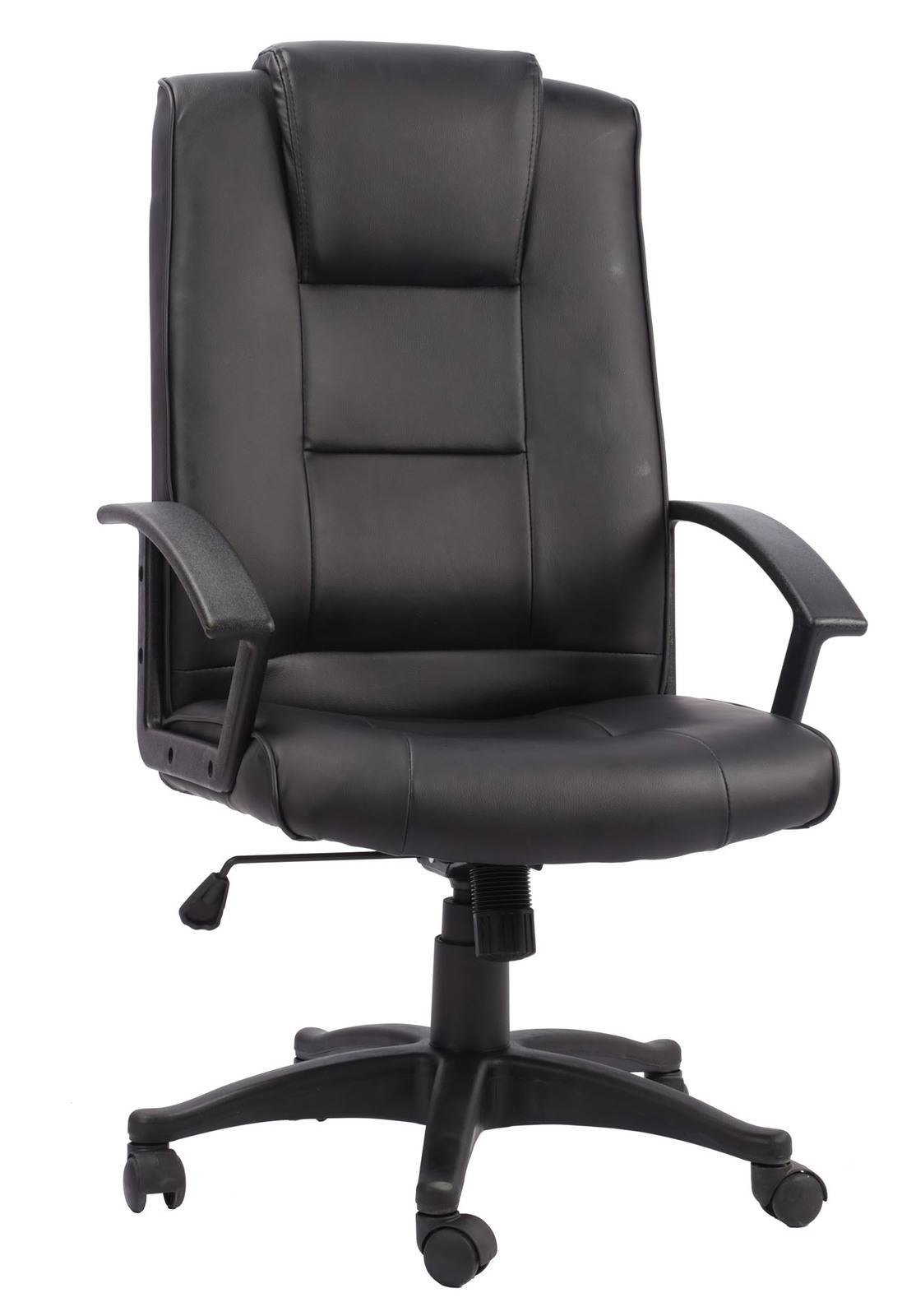 EXEC PREM PU LEATHER OFFICE COMP WORK CHAIR DELUXE BLACK17