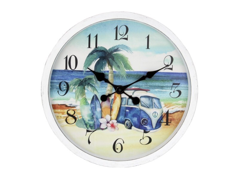 40cm VW Kombi Van  Wall Clock, Beach Theme Style Home