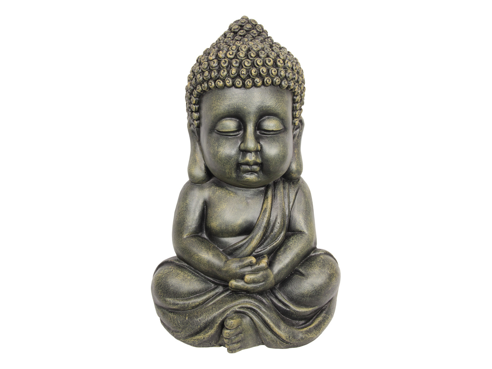 1pce 60cm Cute Jumbo Buddha Garden Statue Meditating