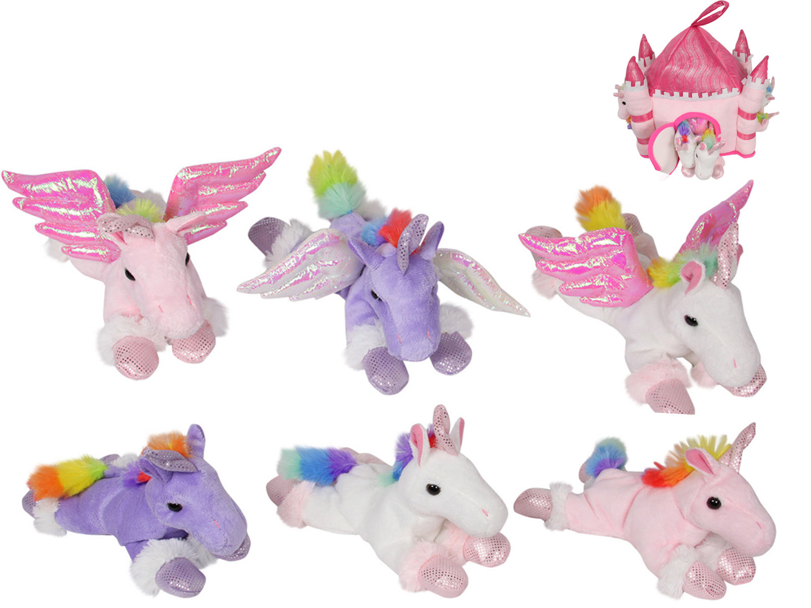 unicorn pegasus stuffed animal