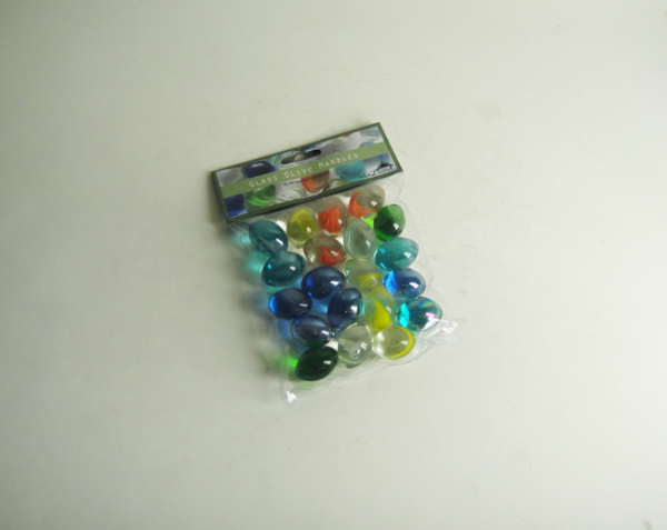 Coloured Glass Olive Marbles For Vases Plants Candle Plates