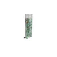 Fluorite Gemstone Chips in 20x6cm Tube - Healing Crystals for Energy & Décor