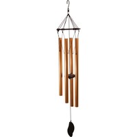 85cm Rose Gold Harmonious Tuned Wind Chime - Elegant Outdoor Garden Décor