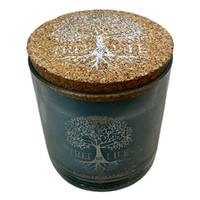 325g Scented Tree of Life Candle - Flower Market Scent for Soothing Aroma