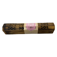 30cm Incense Holder Box with 10 Sticks - Tree of Life Design, Fruit Orchard Scent