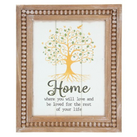 39x31cm Home Inspirational MDF Plaque Ð Motivational Wall Dcor