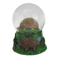 Snow Globe Echidna Australian Animal in Glass Water Ball 4.5cm