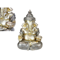 32cm Ganesh Statue with Tealight Holder - Hindu God for Home Decor & Gifts