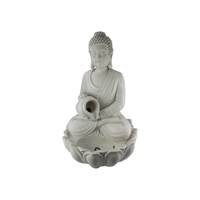 79cm Rulai Buddha Water Fountain - Serene Indoor & Outdoor Zen Decor