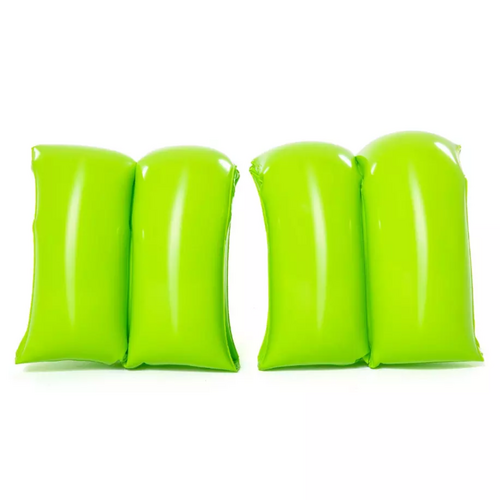 Inflatable Arm Bands for Kids Swimming Training Set 20cm Green Colour