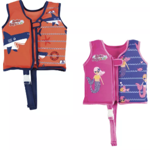 LAST ONE 2pce Swimming Life Jackets Set for Kids Safety Vest Small-Medium 11kgs to 18kgs