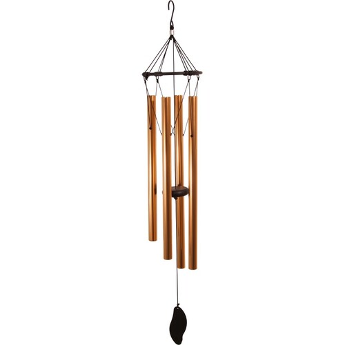 85cm Rose Gold Harmonious Tuned Wind Chime - Elegant Outdoor Garden Décor