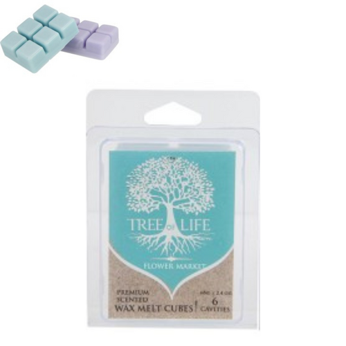 Flower Market 68g Tree of Life Wax Melts Ð  for Aromatherapy & Relaxation Aqua