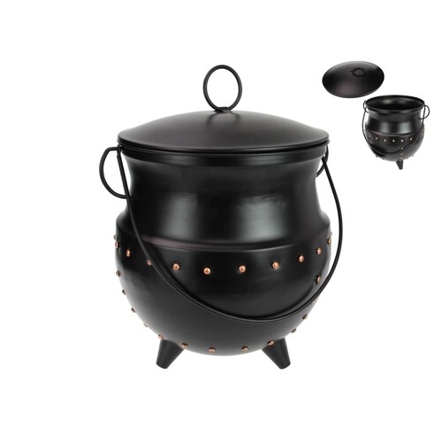 36cm Large Iron Cauldron - Perfect for Rituals, Spellwork, and Home Dcor