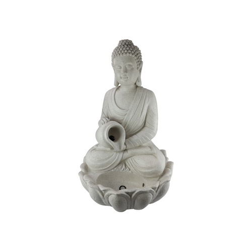 79cm Rulai Buddha Water Fountain - Serene Indoor & Outdoor Zen Decor