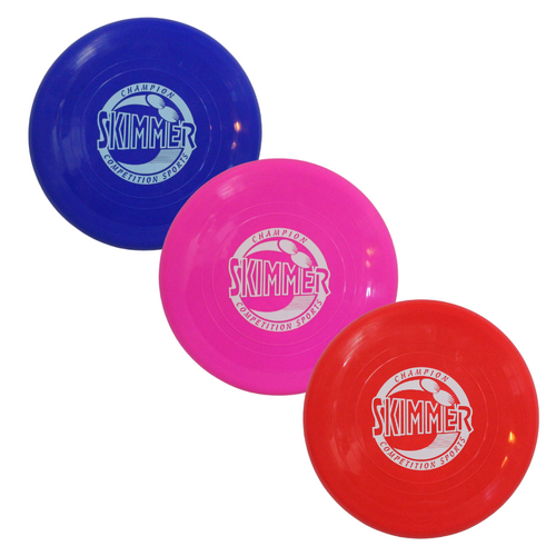 3pce Frisbee Set 28cm Skimmer Competition Edition Great Fun For The Pool/Beach